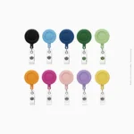 Enrouleur de porte-badge extensible multicolore | Ref A-254
