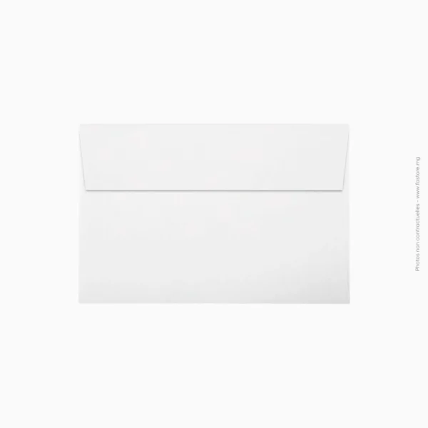 Enveloppes auto-adhésives blanches | C6 (114x162 mm) Paquet de 100