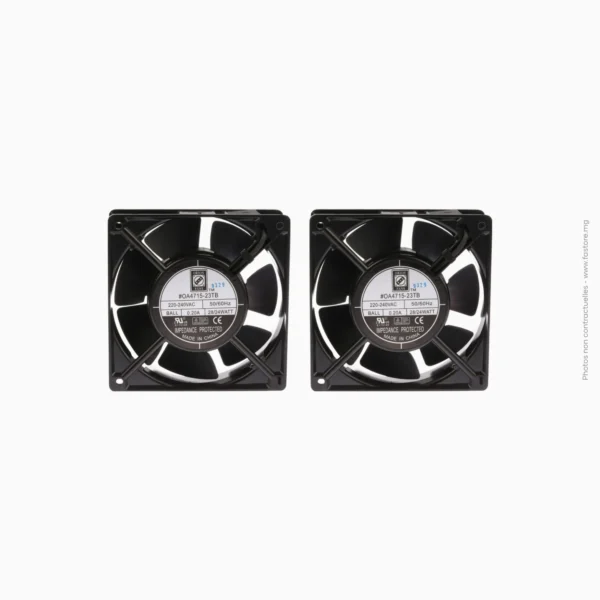 Ventilateur de toit pour armoire rack 120mm | FD1238A2 (220V AC)