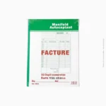 Carnet de facture A4 dupli numéroté | Réf A-585 / 8805