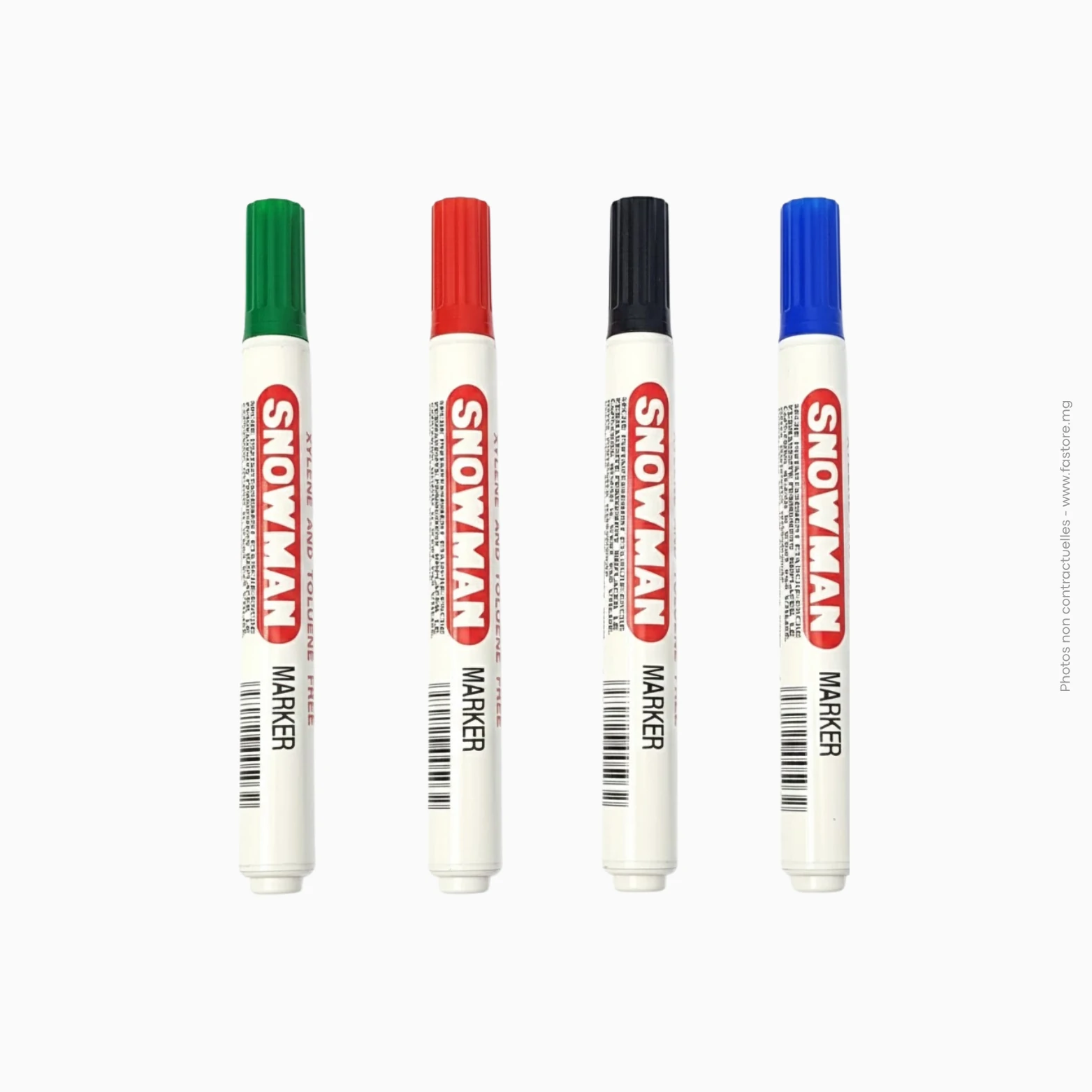 Marqueur permanent noir,rouge,vert,bleu AA-682 Marqueur permanent haute résistance | AA-682 – Image 1