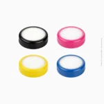 Mouilleur de bureau rond (noir, jaune, rouge, Bleu) | Ref A-293
