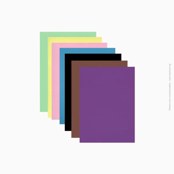 Paquet de 100 feuilles papier couleur premium A4 | Sinar Spectra Ref A-218