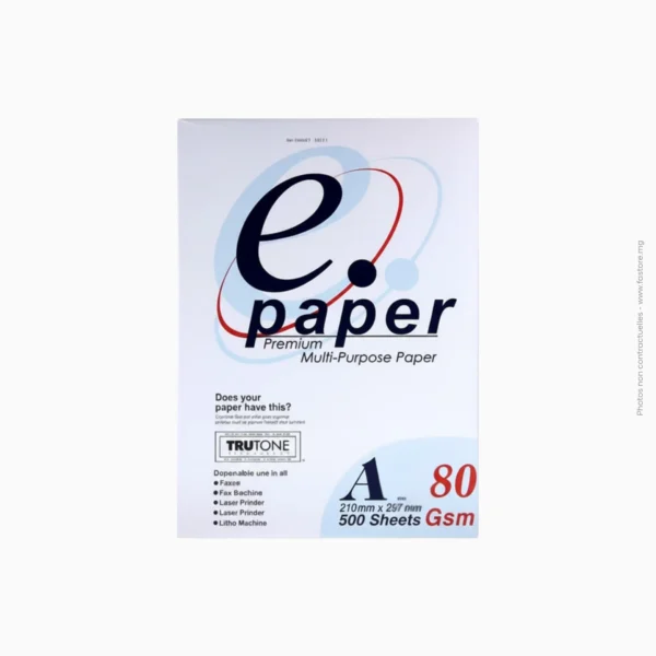 Ramette de 500 feuilles papier blanc A3 80g | E-Paper Premium