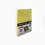 Paquet de 100 feuilles de papier embossé A4 jaune 230g | Ref A-185 / 8509 – Image 2