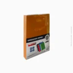 Paquet de 100 feuilles de papier embossé A4 orange 230g | Ref A-177 – Image 2