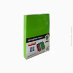 Paquet de 100 feuilles de papier embossé A4 vert foncé 230g | Ref A-180 / 8509 – Image 2