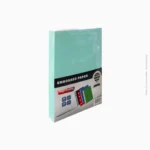 Paquet de 100 feuilles de papier embossé A4 vert d'eau 230g | Ref A-183 / 8509 – Image 2