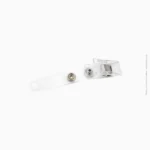 Pince clip avec attache porte-badge transparente | Ref A-253 – Image 3