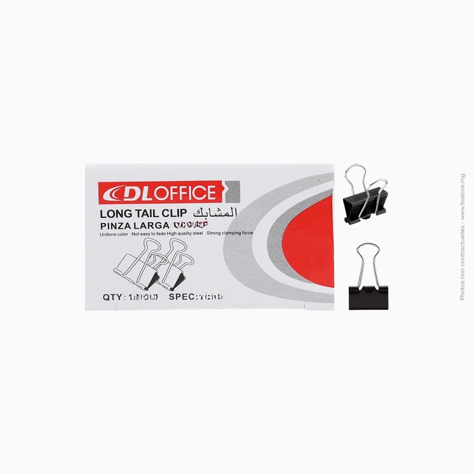 Pince double clip AA-488 (32MM) Pince double clip | AA-488 / 32 mm – Image 1