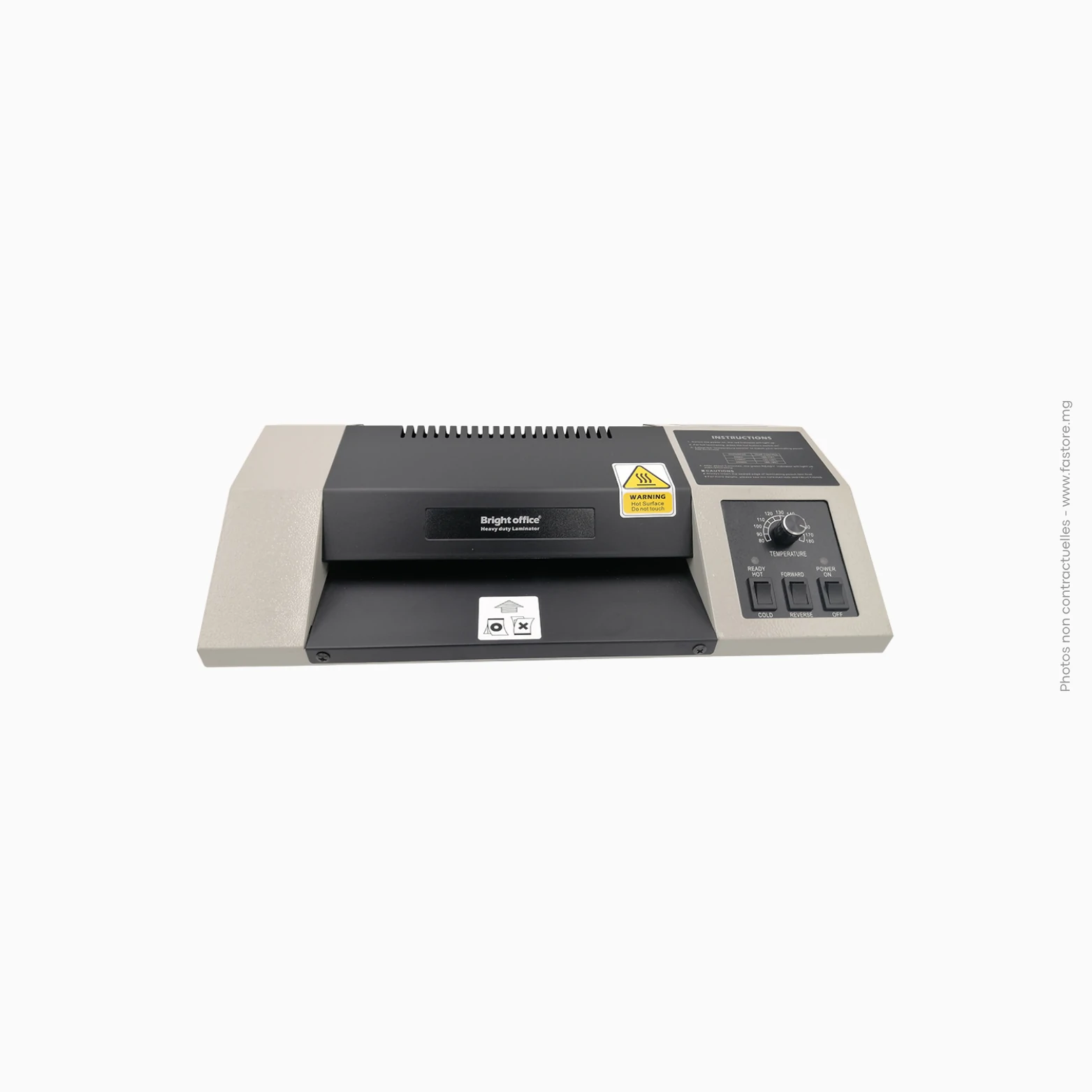 Plastifieuse-A3-(330-mm,-6,5Kg,- 620W,-500x208x110mm)-Bright-Office,- Ref-A-165,-No-320 Plastifieuse A3 bright office professionnelle | Réf A-165 / No 320 – Image 1
