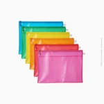 Pochette porte-document en plastique multicolore | Ref A-161