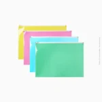 Pochette porte-document plastique A4 multicolore | Ref A-162