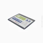 Porte-badge transparent double face 106x82mm | Ref A-250 / CD-802 – Image 2