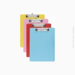 Porte-bloc Simple A4 à pince avec règle graduée | Ref A-163 / 7017