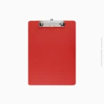 Porte-bloc Simple A4 à pince avec règle graduée | Ref A-163 / 7017 – Image 3