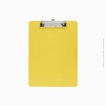 Porte-bloc Simple A4 à pince avec règle graduée | Ref A-163 / 7017 – Image 5