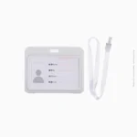 Porte-badge professionnel vertical rigide | AA-480