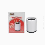 Pot à stylos cylindrique mélamine blanc et noir | Réf A-1 / DG6901