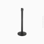 Poteau de guidage métallique bright office cordon rétractable rouge | Réf B-139 – Image 2