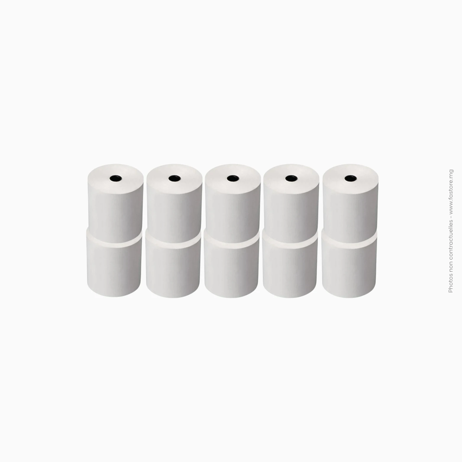 ROULEAUX THERMIQUE Réf_ AA-614 Rouleaux de papier thermique pour TPE et caisse 57x40 mm | AA-614 – Image 1