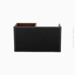 Organisateur de bureau 3 compartiments en simili cuir moyen modèle (MM) | Réf A-344 – Image 3