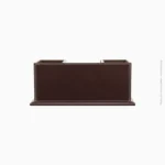 Organisateur de bureau 4 compartiments en simili cuir grand modèle (GM) | Réf A-345 – Image 3