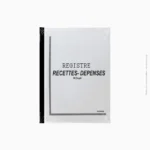 Registre recettes et dépenses premier | 50 Feuillets Dupli Autocopiants