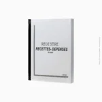 Registre recettes et dépenses premier | 50 Feuillets Dupli Autocopiants – Image 2