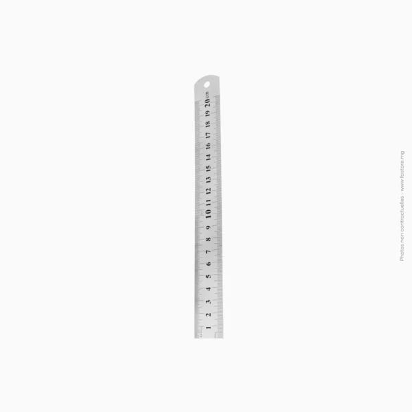 Règle métallique | AA-1020 (20CM)