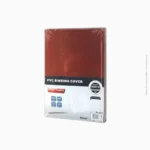 Couvertures PVC rhodoïd A4 rouge transparent 180 microns | Réf A-190 / 8531 – Image 2
