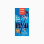 Stylo à bille rétractable bleu 0.7 mm cello tri skip | Réf A-554 / CL-1503 – Image 3