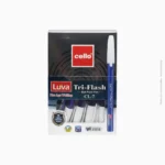 Stylo à bille bleu 1 mm cello tri flash | Réf A-546 / CL-7 – Image 3
