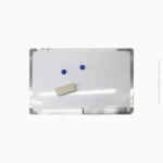 Tableau blanc magnétique cadre aluminium 60x90 cm | AA-618