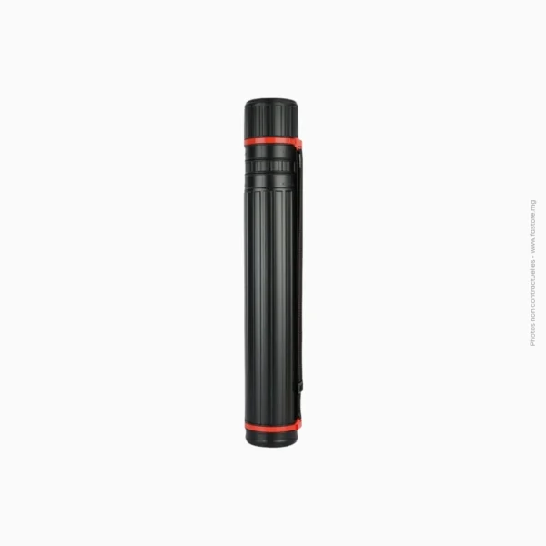 Tube à plans extensible en plastique noir PM | Ref A-320 A