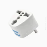 Adaptateur convertisseur de prise CWELL | 2 broches rondes / 000898