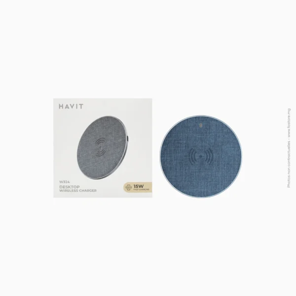 Chargeur sans fil rapide Havit | Série Mobile / W324