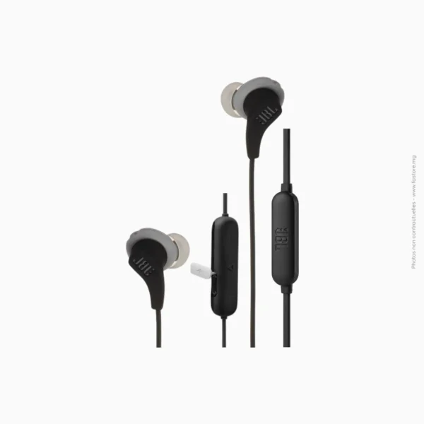 Écouteurs de sport sans fil magnétiques JBL | Noirs / JBLENDURRUN3BTBLKG