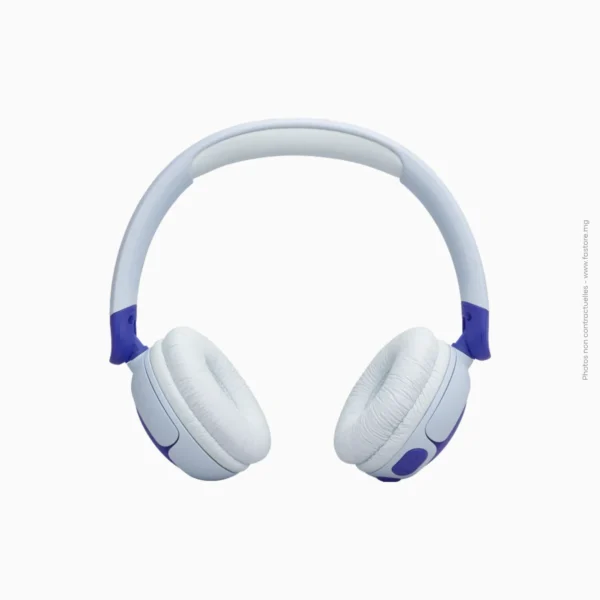 Casque supra-aural filaire pour enfants JBL | Volume limité / Bleu / JBLJR320BLU