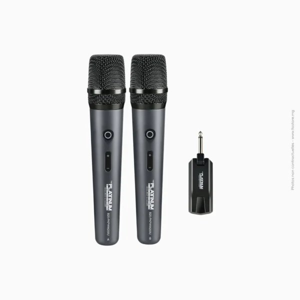 Microphone sans fil Platinum | Système UHF / PKPWM200MIC / B20