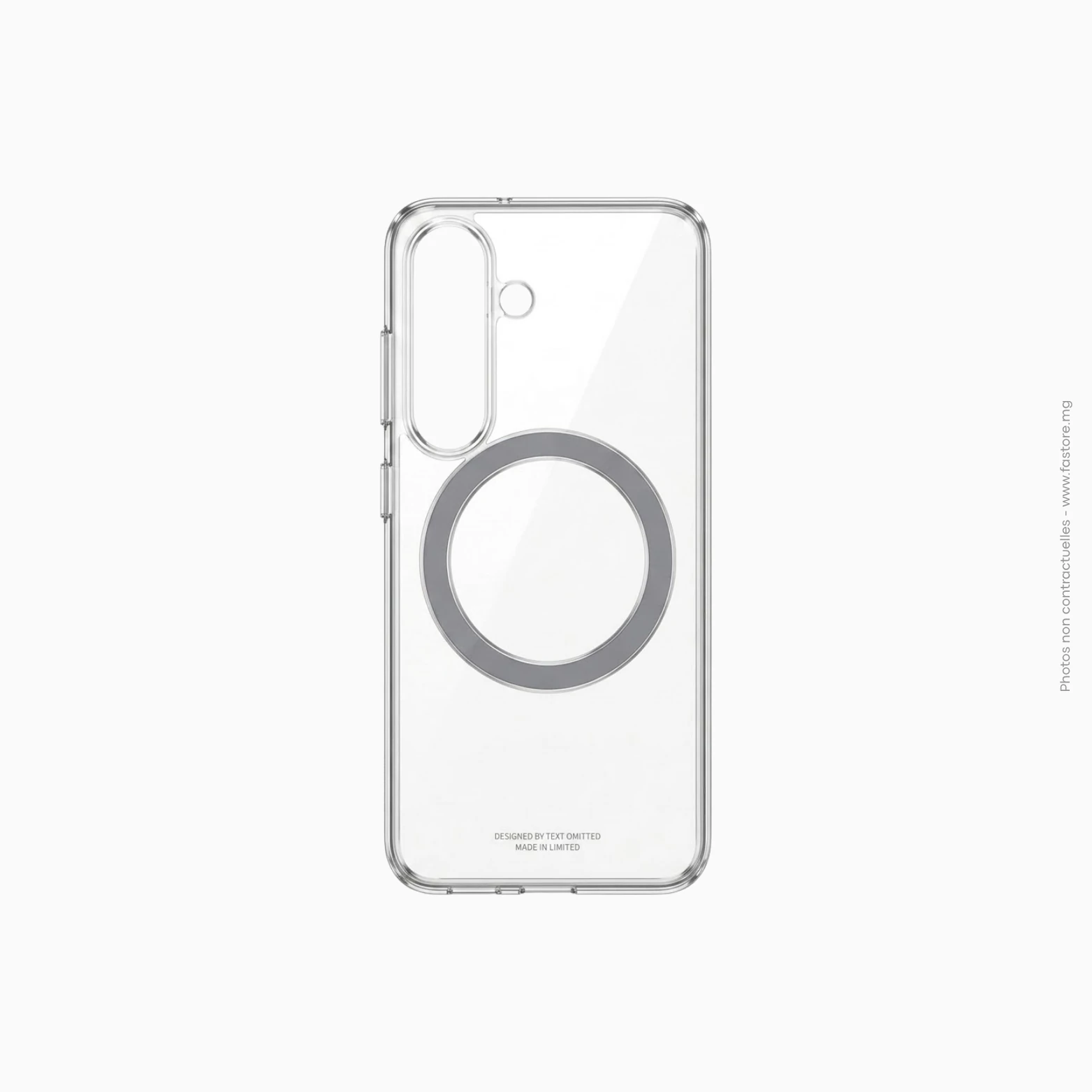 SAMSUNG ACCESSORIES S25 ULTRA CLEAR MAGNETIC TRANSPARENT CASE Coque transparente magnétique Samsung Galaxy S25 Ultra – Image 1