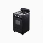 Cuisinière mixte 3 feux gaz et 1 plaque électrique SPJ noire | SCBLU-60L3G1H18 – Image 2