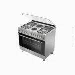 Cuisinière mixte 4 feux gaz et 2 plaques électriques SPJ | SCGRW-9042GE24 – Image 2