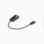 Adaptateur OTG Micro-USB à USB femelle avec câble 15cm | Générique – Image 2