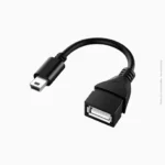 Adaptateur OTG Mini USB à USB femelle avec câble 15cm | Générique