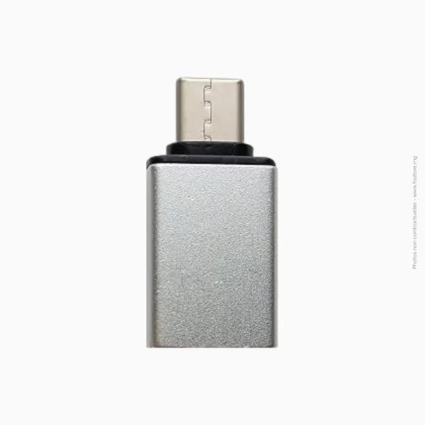 Adaptateur OTG USB 3.0 à Type-C femelle | Générique