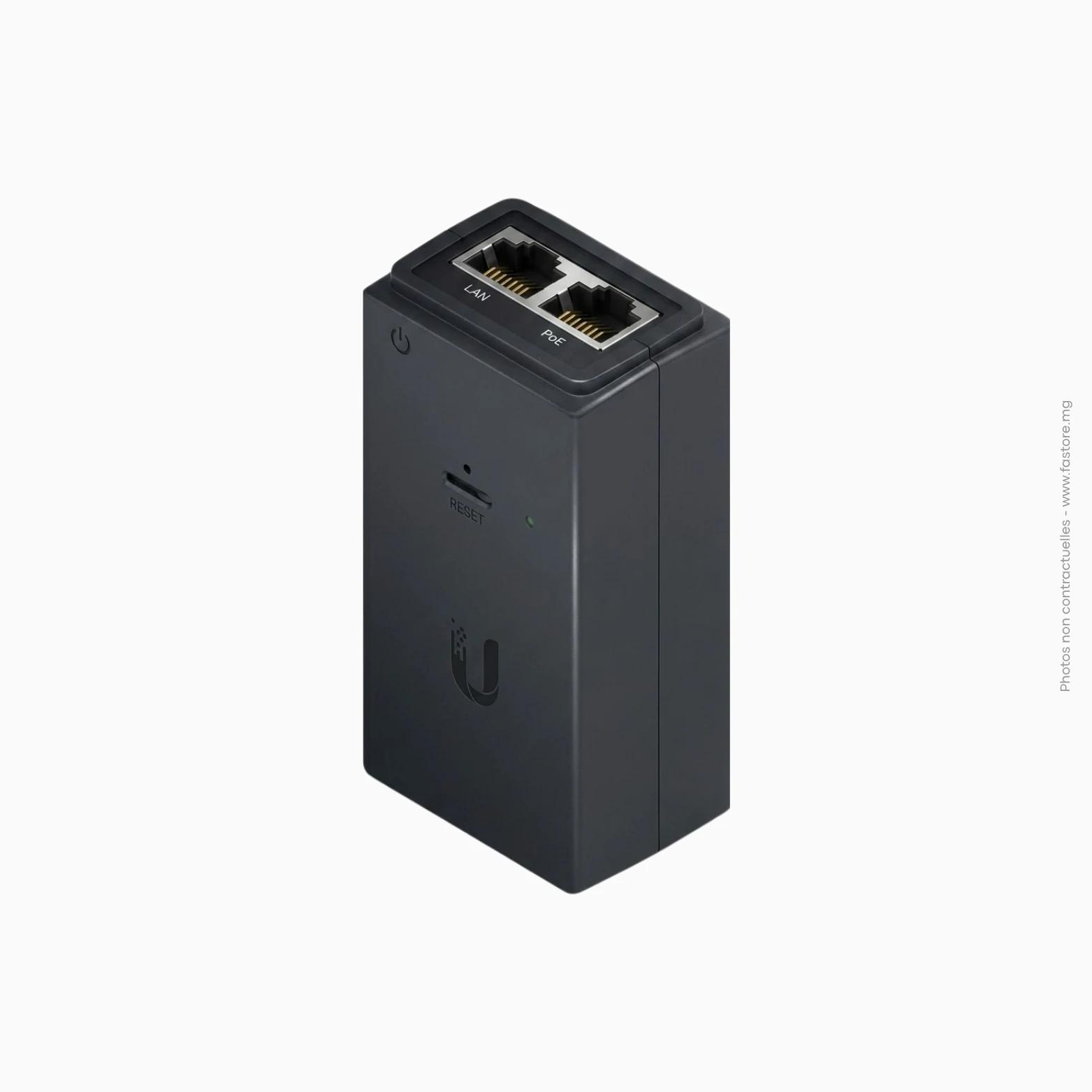 Adaptateur PoE Gigabit 10_100_1000Mbps 24V 0.5A 12W _ Ubiquiti Adaptateur PoE Gigabit 10/100/1000Mbps 24V 0.5A 12W | Ubiquiti – Image 1