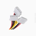 Adaptateur câble alimentation SATA mâle à double IDE femelle | Générique – Image 2