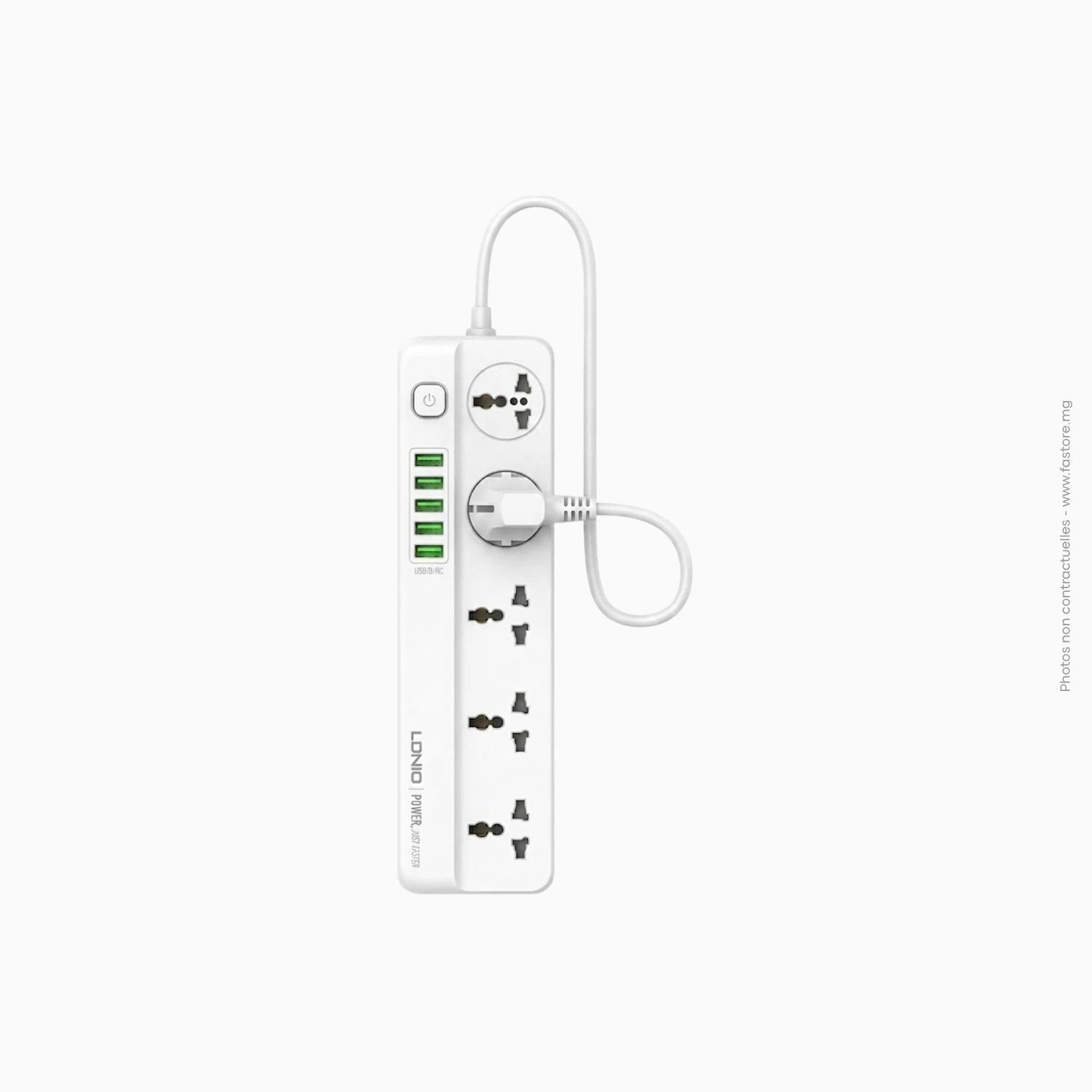 Bloc multiprise 5 prises universelles + 6 USB _ LDNIO SC5614C Bloc multiprise 5 prises universelles + 6 USB | LDNIO SC5614C – Image 1