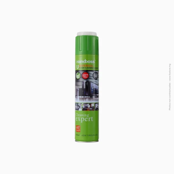 Bombe nettoyant à mousse universel 650ml avec brosse | Générique